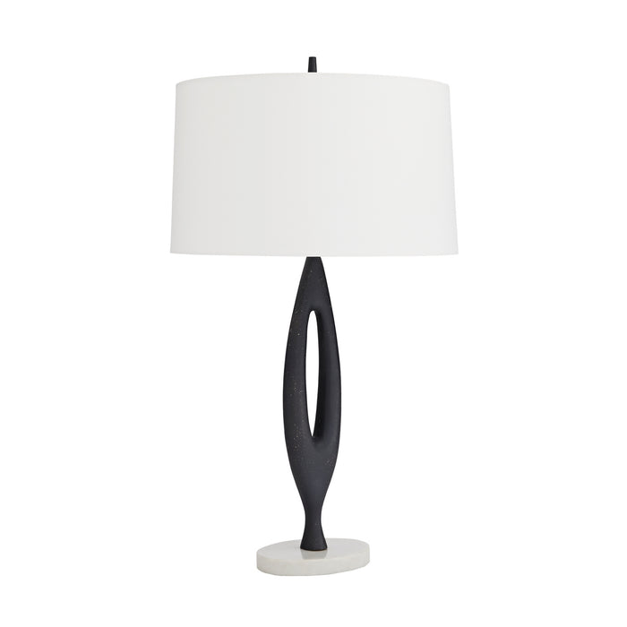 Arteriors 44771-100 One Light Lamp, Charcoal