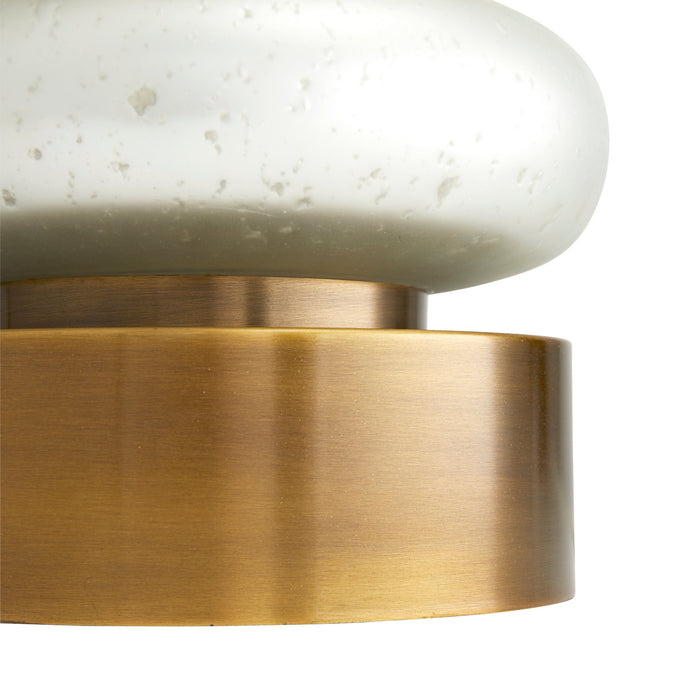 Arteriors 44774-263 One Light Lamp, Frosted Mercury