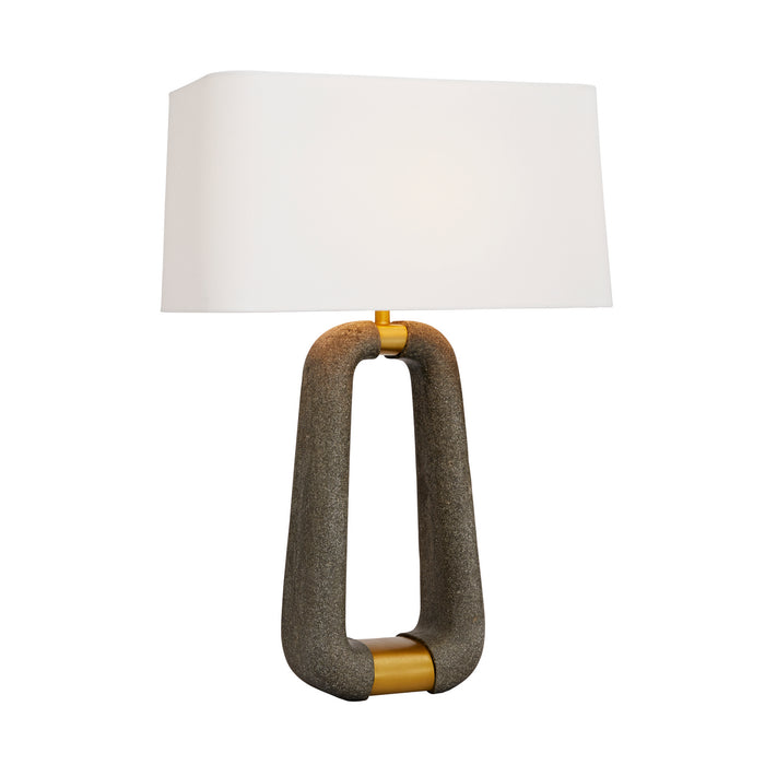 Arteriors 49739-150 One Light Lamp, Graphite