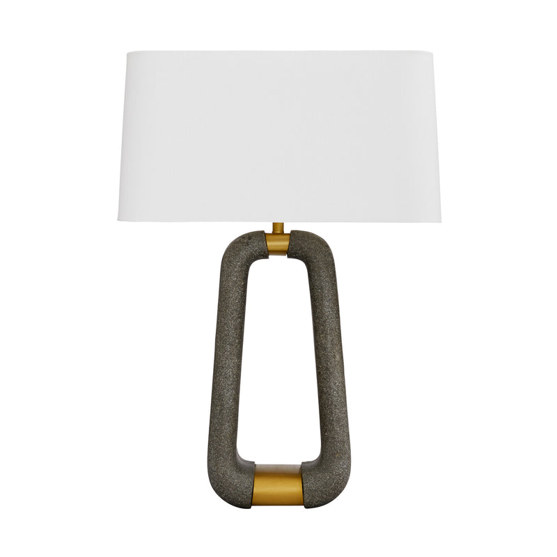 Arteriors 49739-150 One Light Lamp, Graphite