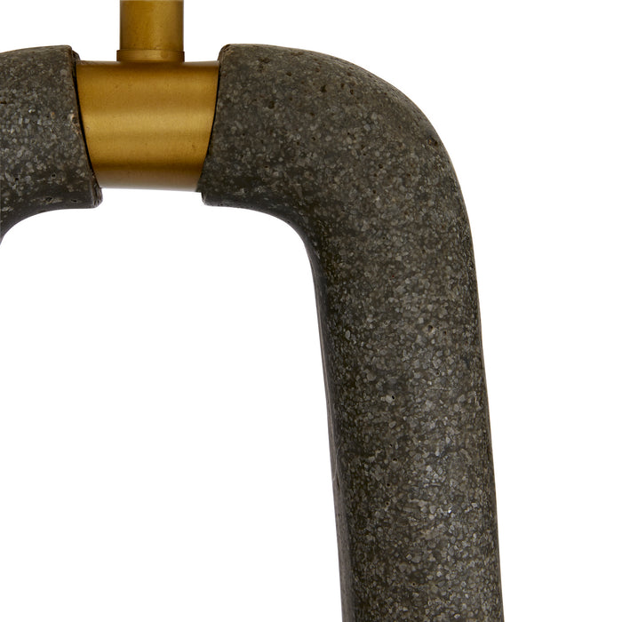 Arteriors 49739-150 One Light Lamp, Graphite