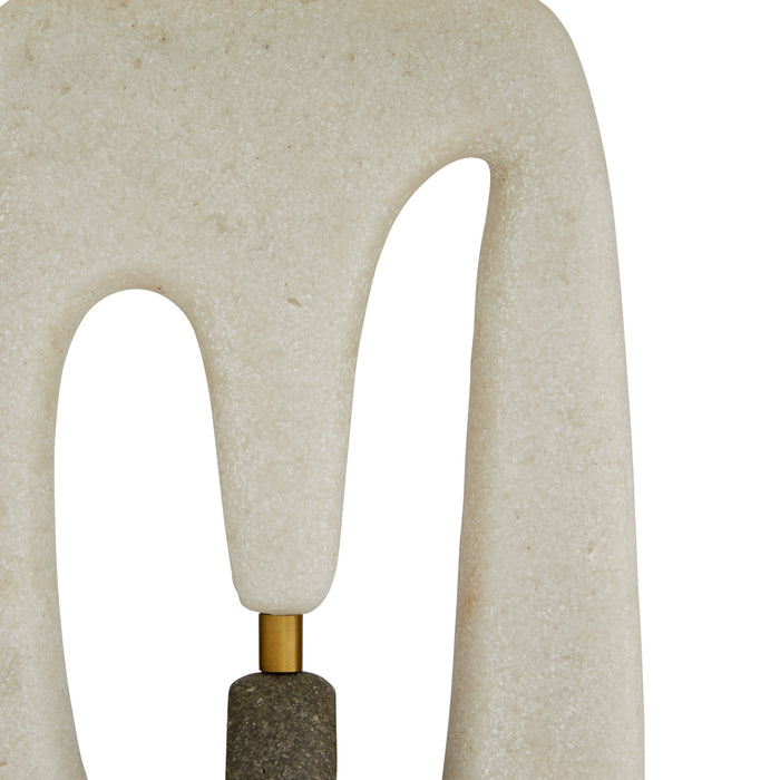 Arteriors 49744-519 One Light Lamp, White