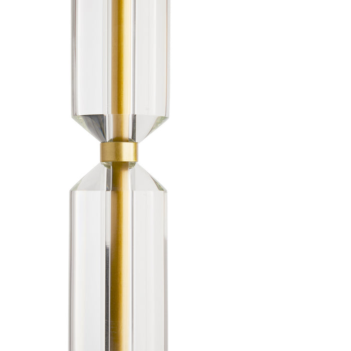 Arteriors 79818-427 One Light Floor Lamp, Clear