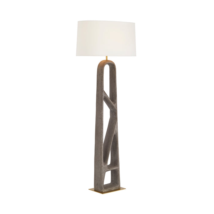 Arteriors 79822-398 One Light Floor Lamp, White