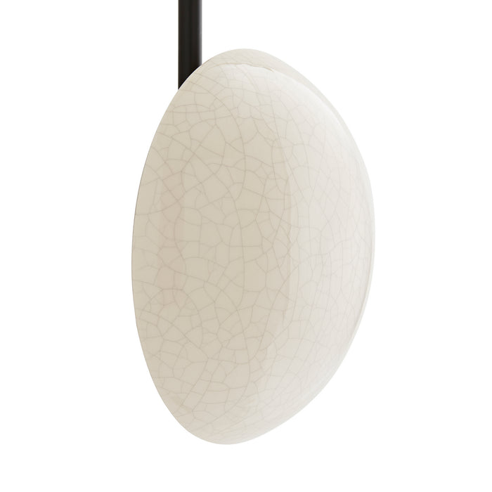 Arteriors DA49007 Five Light Wall Sconce, Ivory Stained Crackle