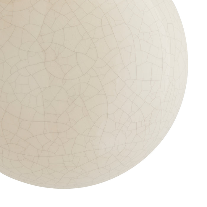 Arteriors DA49008 One Light Wall Sconce, Ivory Stained Crackle