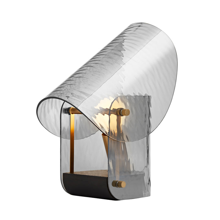 Arteriors DA49009 One Light Accent Lamp, Smoke