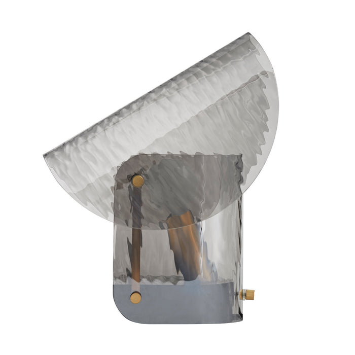 Arteriors DA49009 One Light Accent Lamp, Smoke