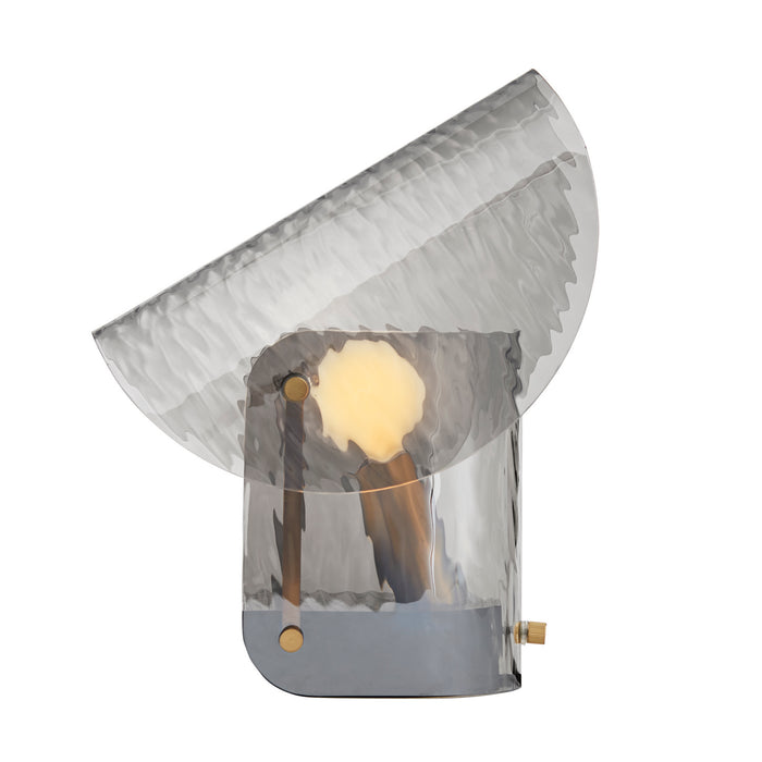 Arteriors DA49009 One Light Accent Lamp, Smoke