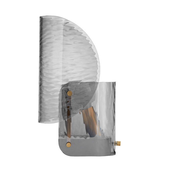 Arteriors DA49009 One Light Accent Lamp, Smoke