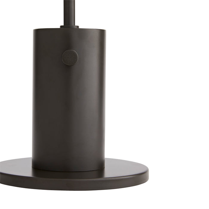 Arteriors DA49010 Two Light Lamp, Smoke