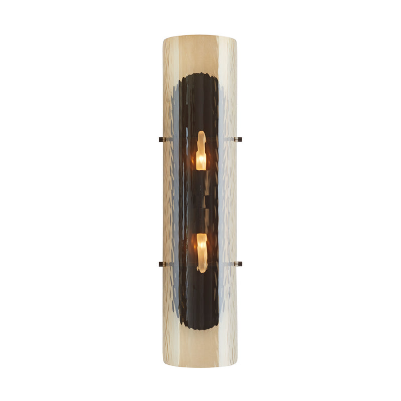 Arteriors DA49016 Two Light Wall Sconce, Amber