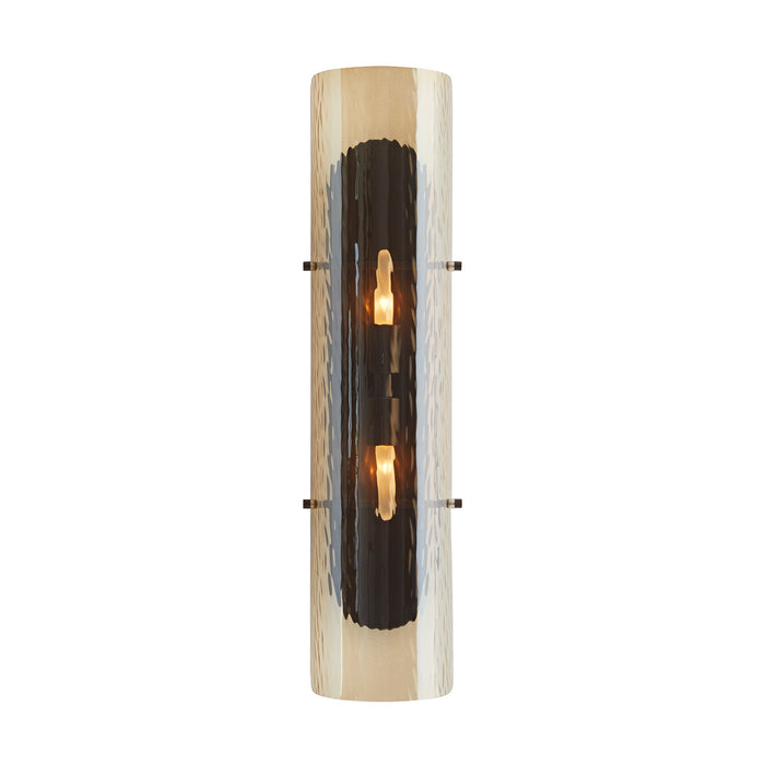Arteriors DA49016 Two Light Wall Sconce, Amber