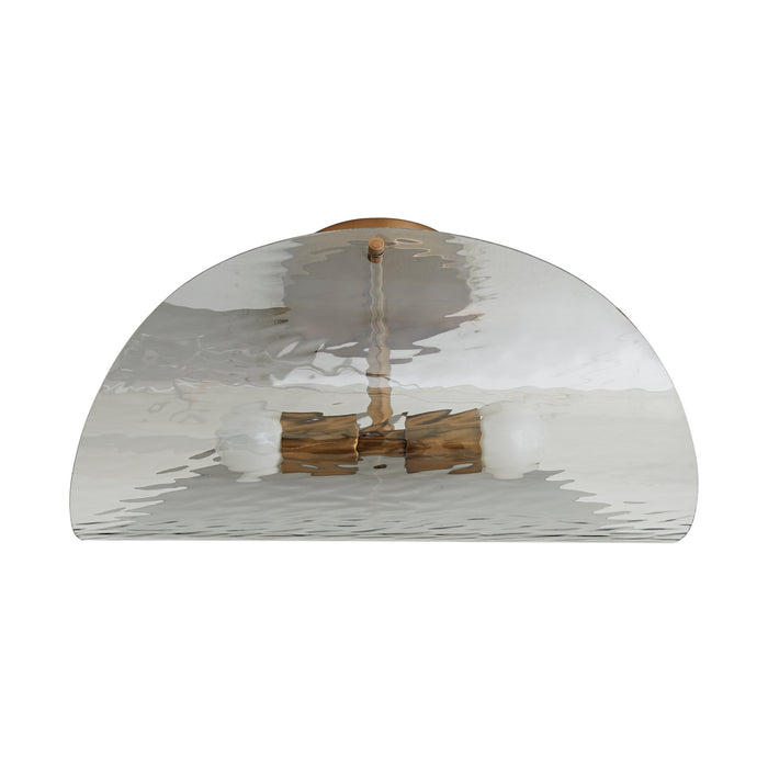 Arteriors DA49017 Two Light Flushmount, Smoke