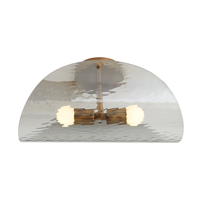 Arteriors DA49017 Two Light Flushmount, Smoke