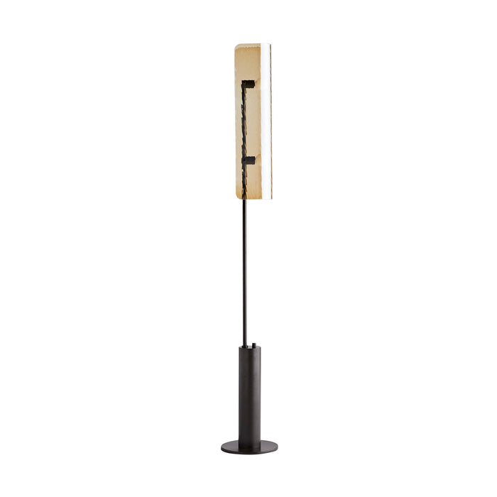 Arteriors DA79002 Two Light Floor Lamp, Amber