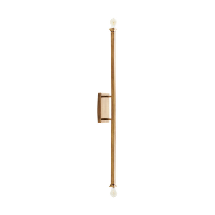 Arteriors DS44011 Two Light Wall Sconce, Antique Brass