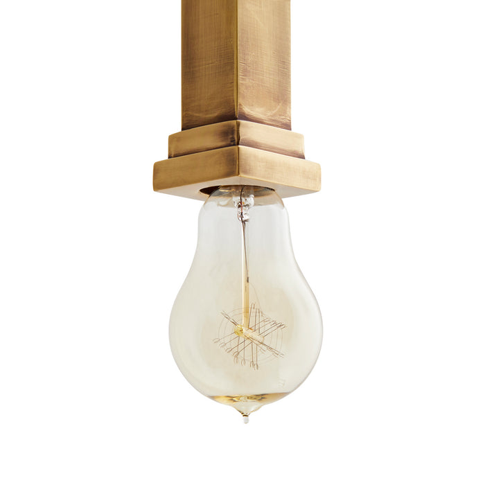 Arteriors DS44011 Two Light Wall Sconce, Antique Brass