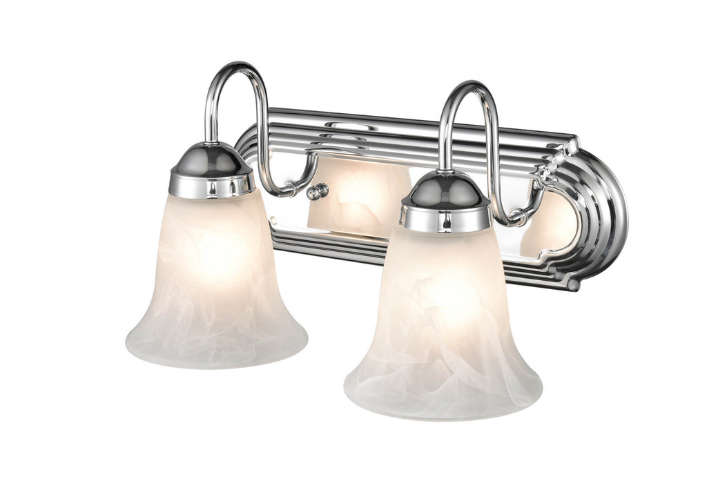 Millennium 4282-CH Two Light Vanity, Chrome