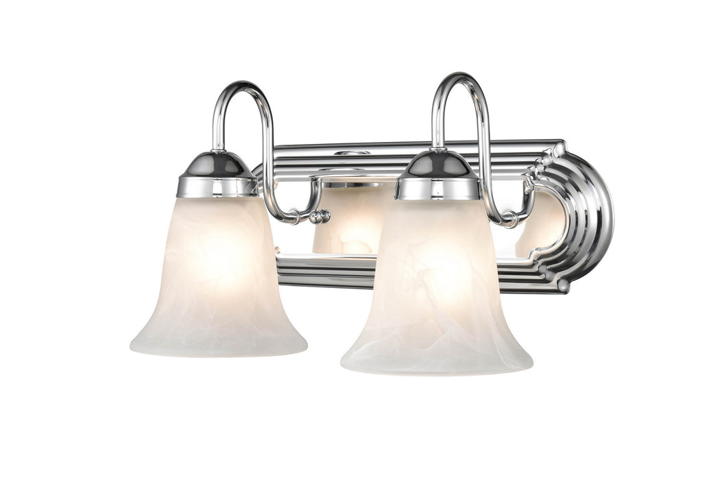 Millennium 4282-CH Two Light Vanity, Chrome