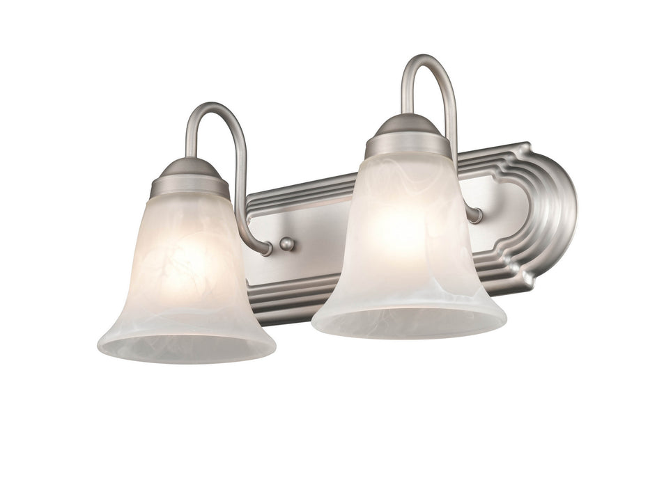 Millennium 4282-SN Two Light Vanity, Satin Nickel