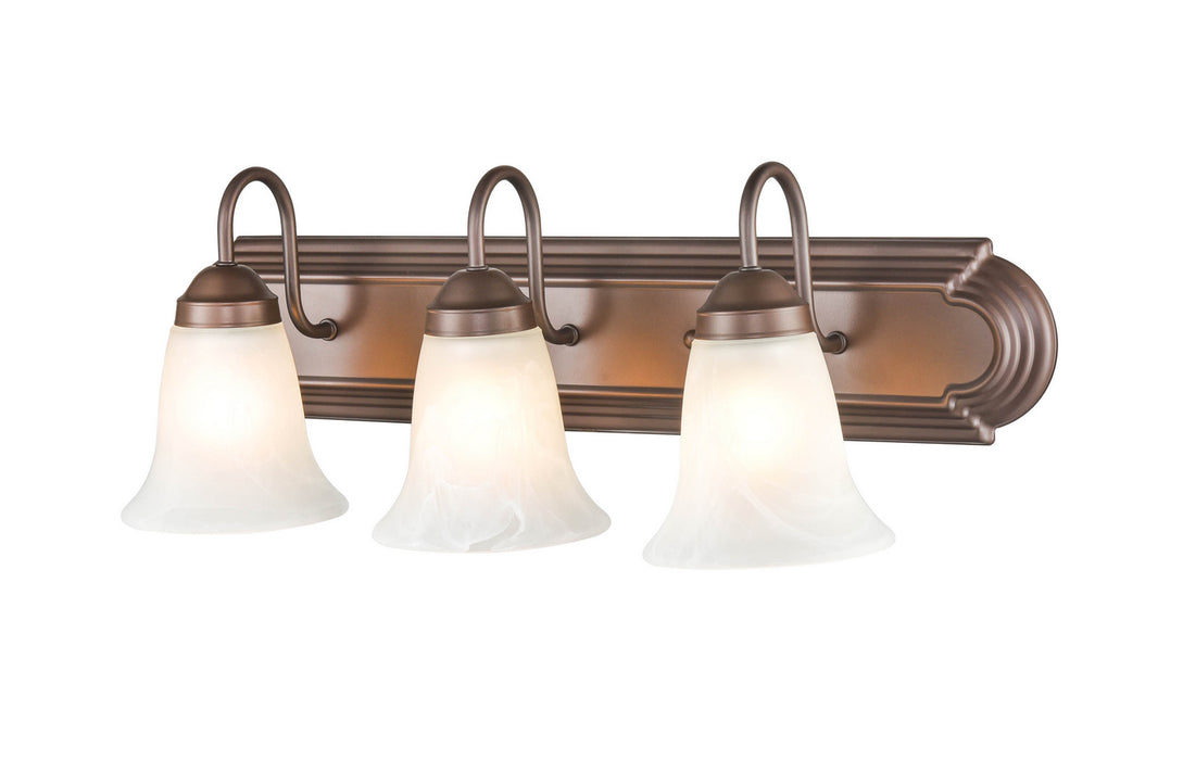Millennium 4283-BZ Three Light Vanity, Bronze