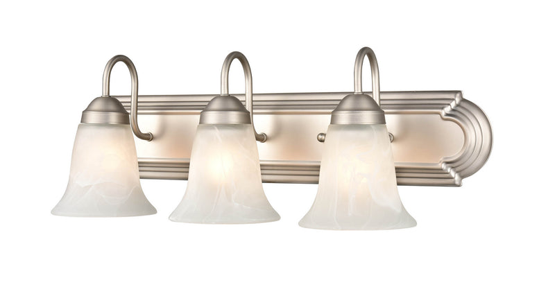 Millennium 4283-SN Three Light Vanity, Satin Nickel