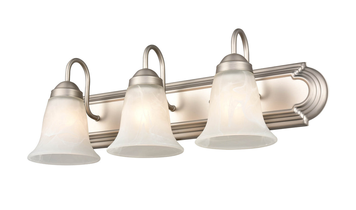 Millennium 4283-SN Three Light Vanity, Satin Nickel