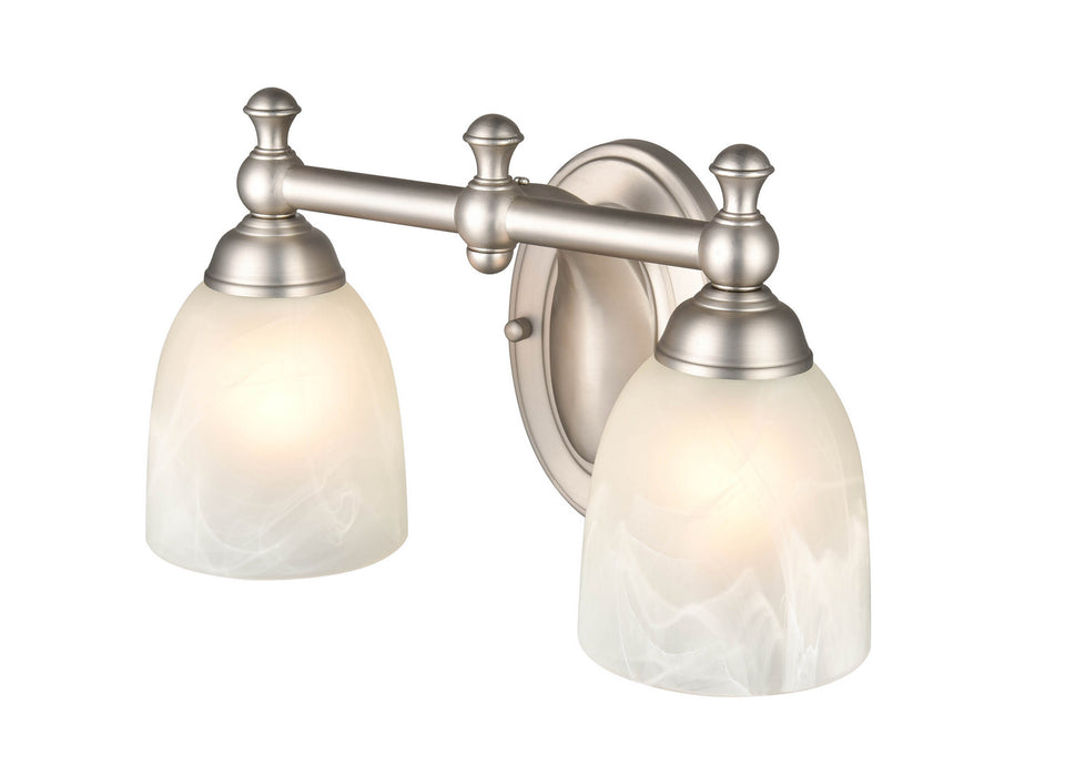Millennium 4302-SN Two Light Vanity, Satin Nickel