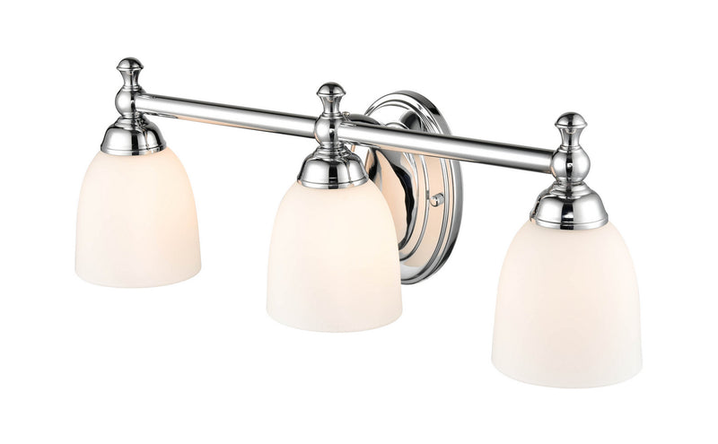 Millennium 4423-CH Three Light Vanity, Chrome