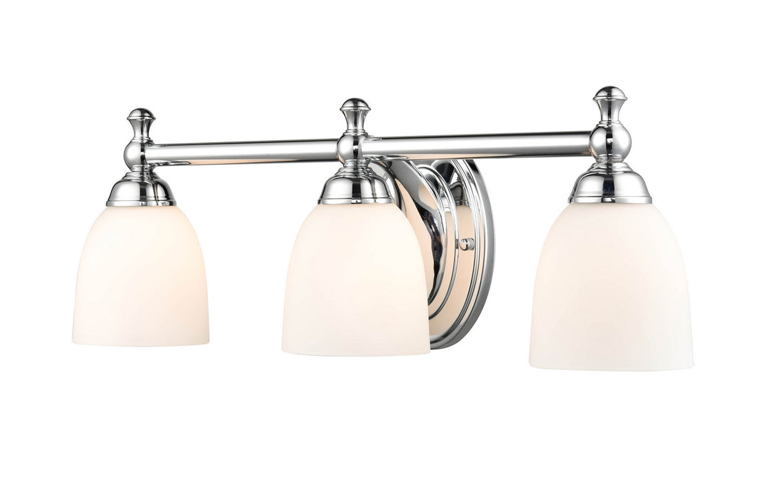 Millennium 4423-CH Three Light Vanity, Chrome