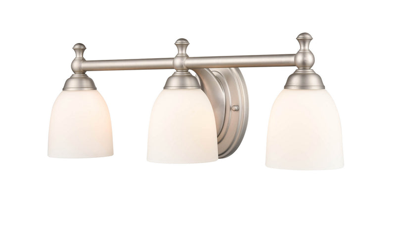 Millennium 4423-SN Three Light Vanity, Satin Nickel