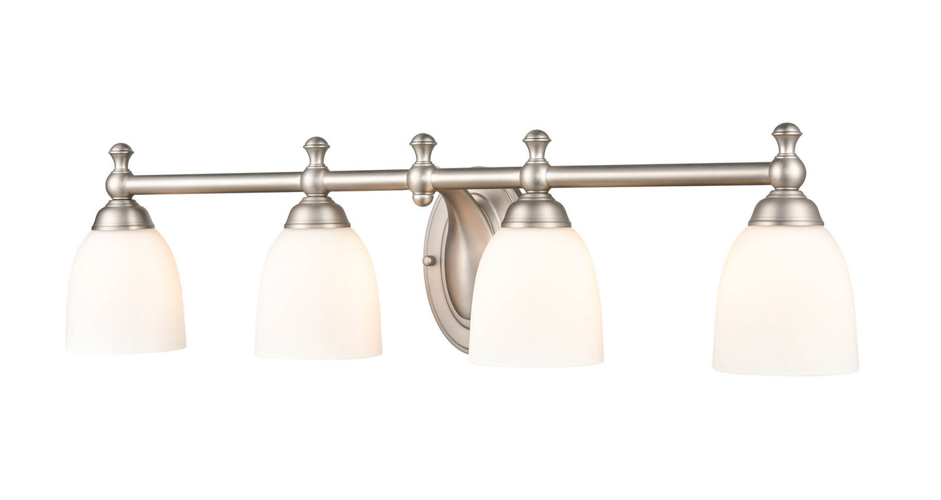 Millennium 4424-SN Four Light Vanity, Satin Nickel