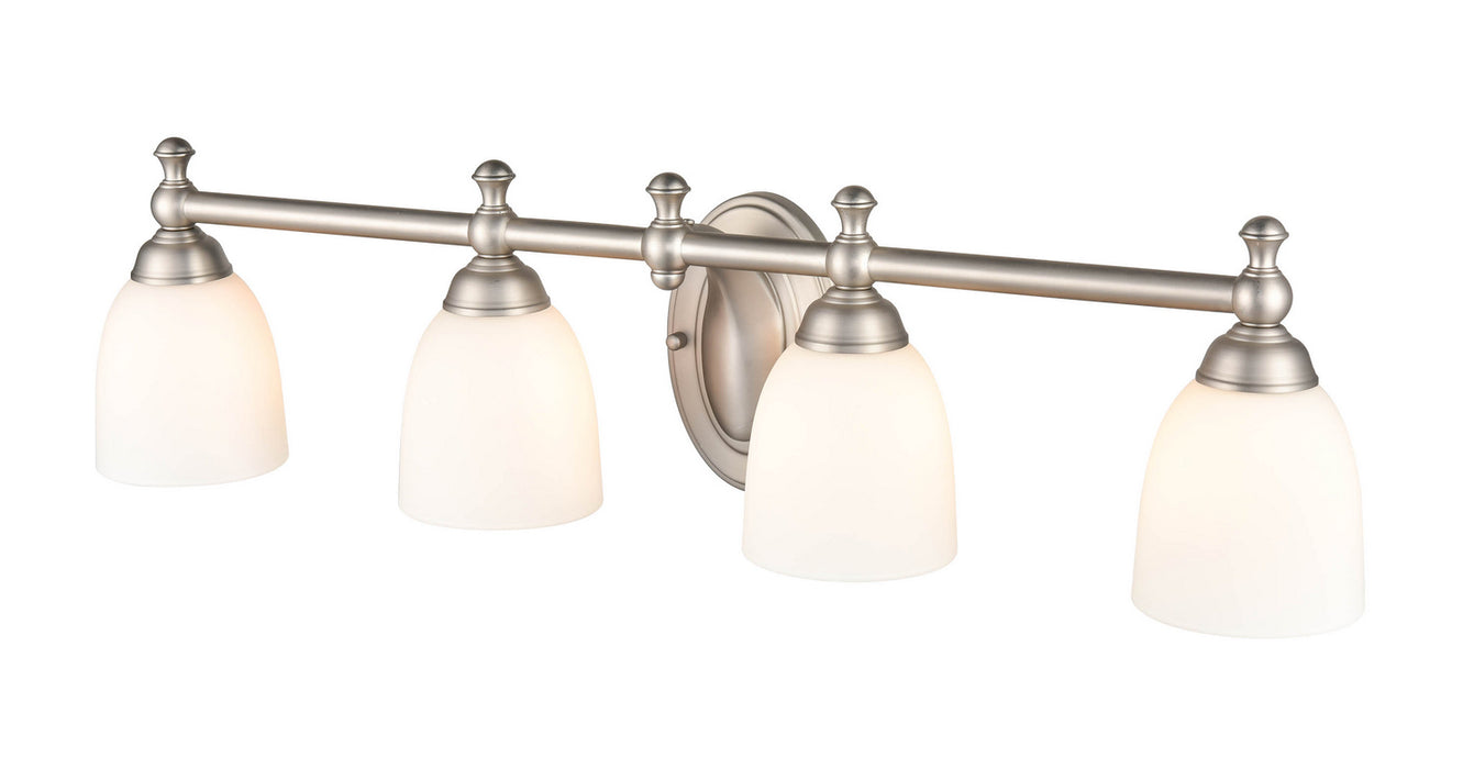 Millennium 4424-SN Four Light Vanity, Satin Nickel