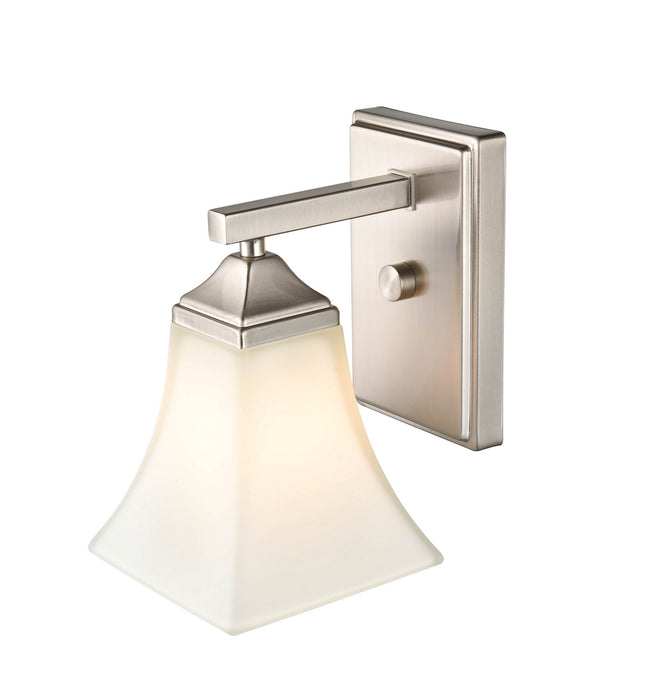 Millennium 4501-BN One Light Wall Sconce, Brushed Nickel