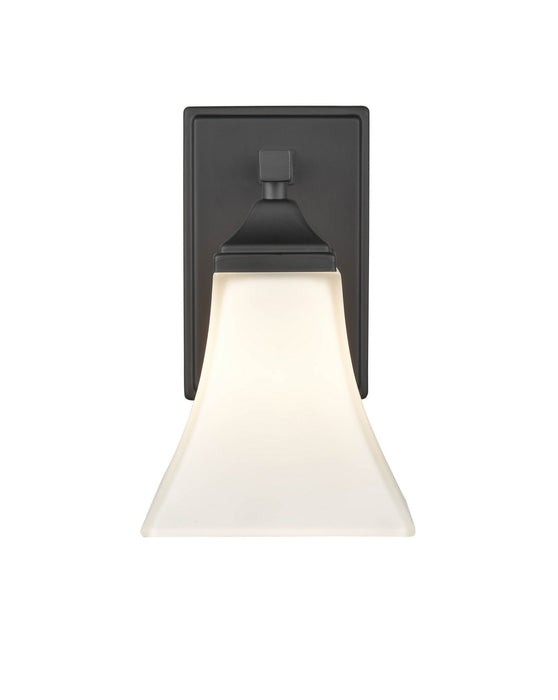 Millennium 4501-MB One Light Wall Sconce, Matte Black