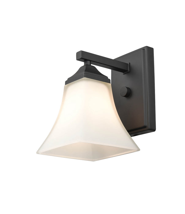 Millennium 4501-MB One Light Wall Sconce, Matte Black