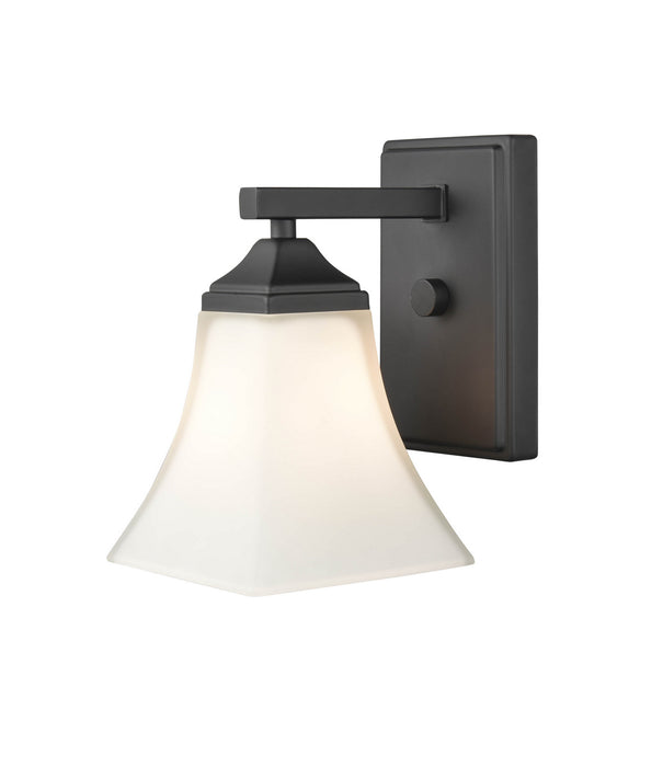 Millennium 4501-MB One Light Wall Sconce, Matte Black