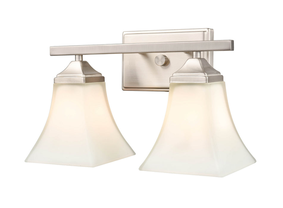 Millennium 4502-BN Two Light Vanity, Brushed Nickel