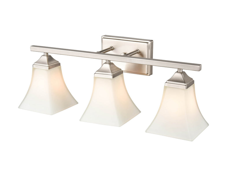 Millennium 4503-BN Three Light Vanity, Brushed Nickel