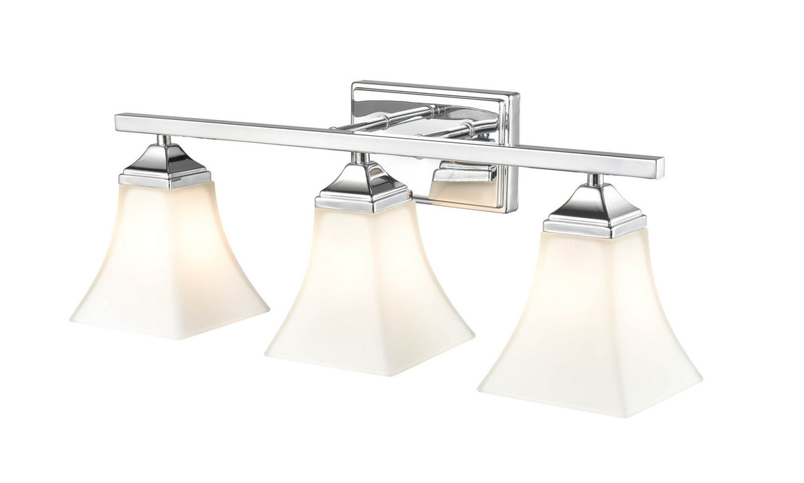Millennium 4503-CH Three Light Vanity, Chrome