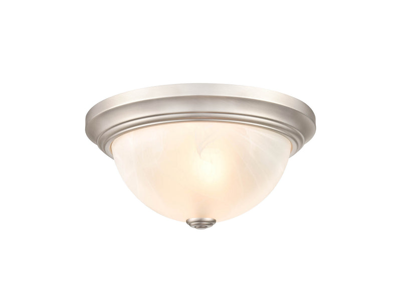 Millennium 4601-SN Two Light Flushmount, Satin Nickel