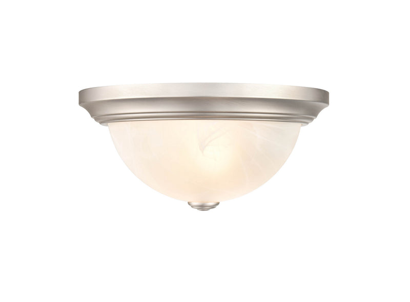 Millennium 4601-SN Two Light Flushmount, Satin Nickel
