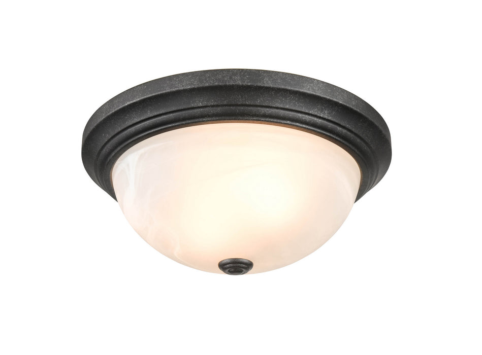 Millennium 4603-BG Two Light Flushmount, Burnished Gold