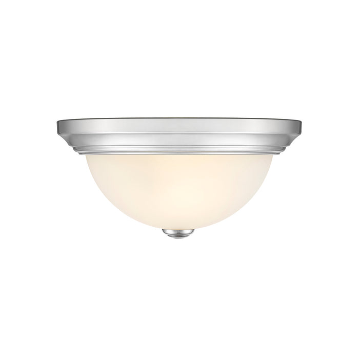Millennium 4901-CH Two Light Flushmount, Chrome