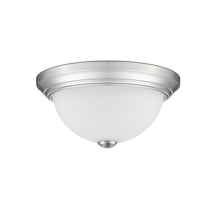 Millennium 4901-CH Two Light Flushmount, Chrome