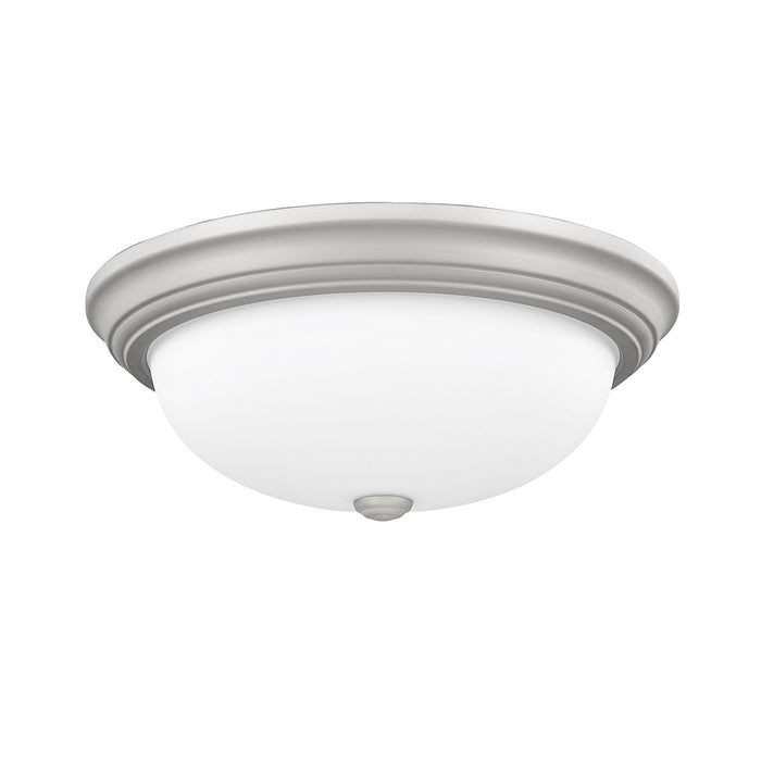 Millennium 4905-SN Three Light Flushmount, Satin Nickel