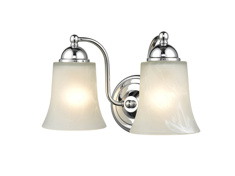 Millennium 9332-CH Two Light Vanity, Chrome