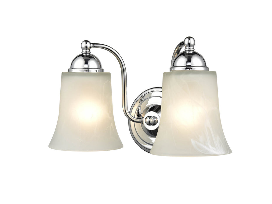 Millennium 9332-CH Two Light Vanity, Chrome