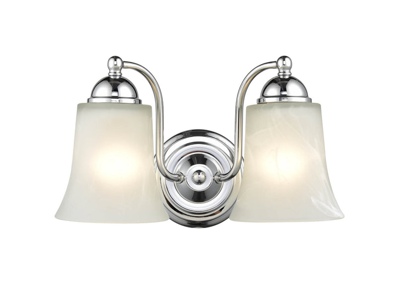 Millennium 9332-CH Two Light Vanity, Chrome